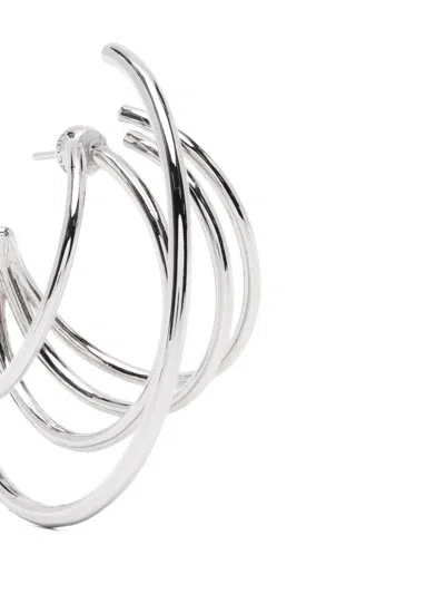 Panconesi Orbit Earrings In Silver