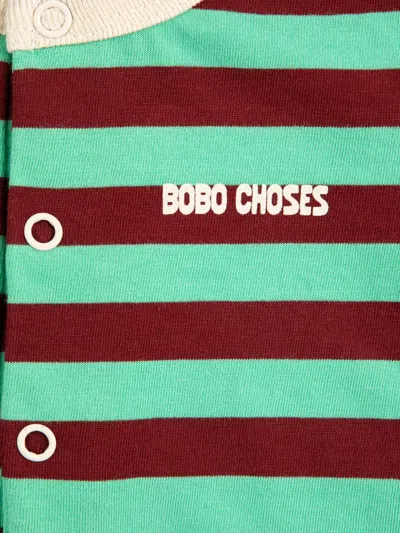Bobo Choses Striped Romper In Multi