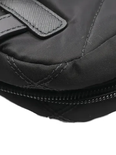 Pre-owned Prada 2010s Leather Backpack In Black