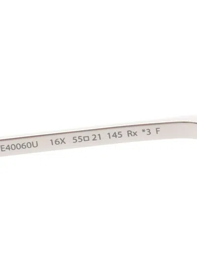 Pre-owned Fendi 2020s Ff-pattern Round Sunglasses In Silver