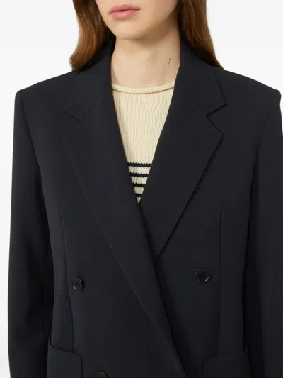 Weekend Max Mara Eloce Double-breasted Blazer In Black