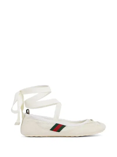 Gucci Shift Ballet Flats In Multi