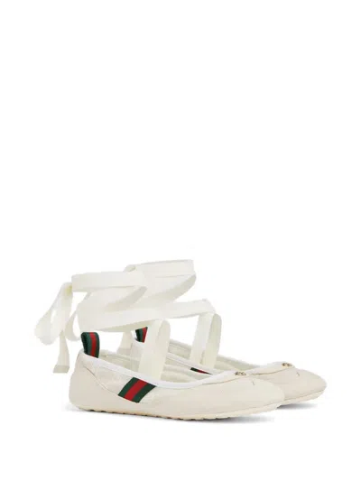 Gucci Shift Ballet Flats In Multi