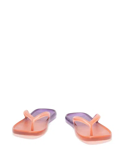 Melissa Beachware Gradient Flip Flops In Multi