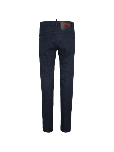 Dsquared2 Panelled Jeans In Blue
