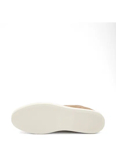 Common Projects Bball Slim Deconstructed Leather Low Sneakers In Brown