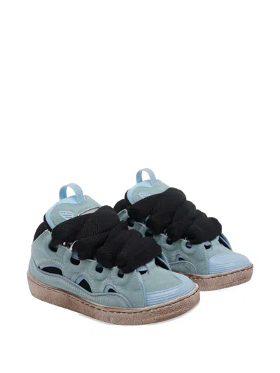Lanvin Curb Sneakers In Multi