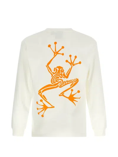 Gramicci Sticky Hands T-shirt In Neutral