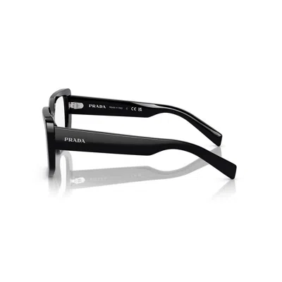 Prada Eyewear Irregular-frame Glasses In Black