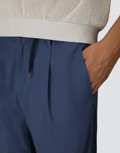 Herno Hose Aus Light Stretch Nylon In Blue
