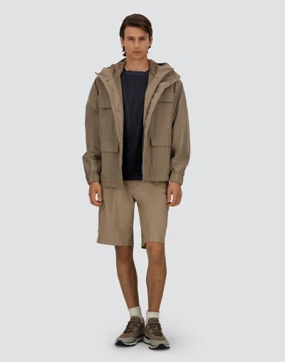 Herno T-shirt In Superfine Cotton Stretch And Light Scuba In Multi