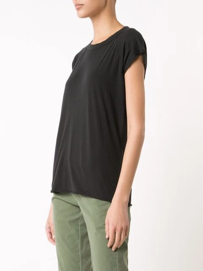 Shop Nili Lotan Short Sleeved T-shirt In Black