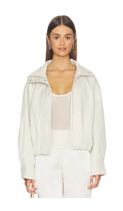 Astr Cooper Jacket In White