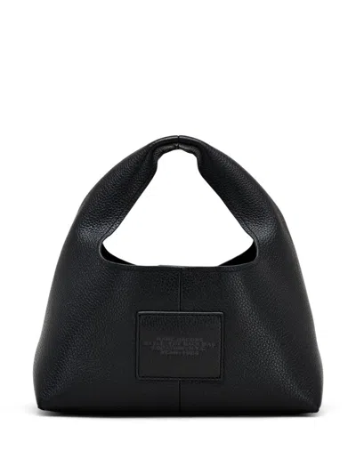 Marc Jacobs Womens Total Black The Mini Sack Leather Top-handle Bag In Black