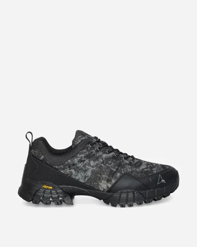 Roa Sneaker Pull Tab Rubber Sole Design In Multi