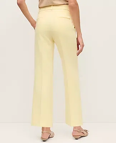 Ann Taylor The Petite Jayne Crop Trouser In Yellow