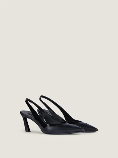 Givenchy Spiky Slingbacks In Leather In Multi