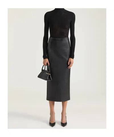 Givenchy Spiky Slingbacks In Leather In Multi