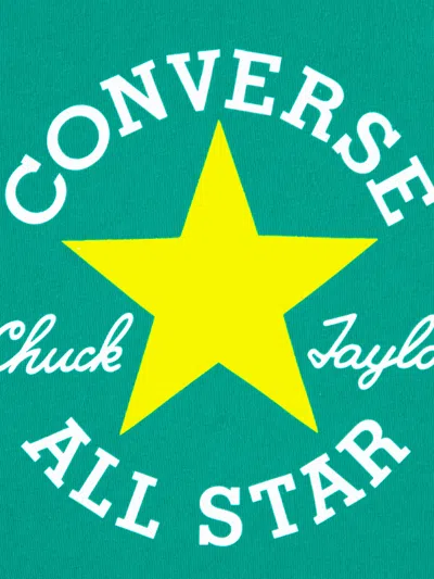 Converse Boys Dissected Chuck Patch T-shirt In Green