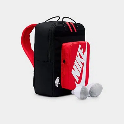 Nike Kids' Boys   Boxy Backpack In Black/red