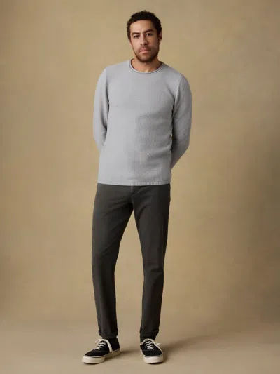 Faherty Sunwashed Dockside Sweater In Gray