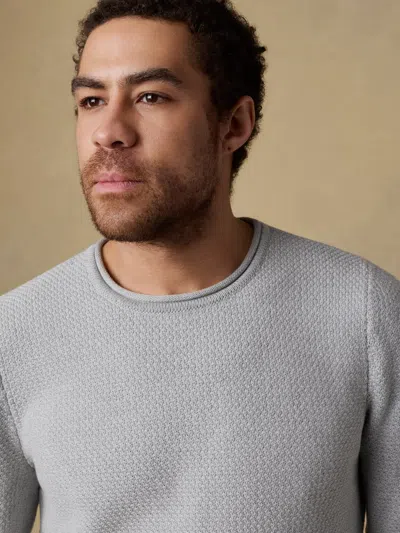 Faherty Sunwashed Dockside Sweater In Gray