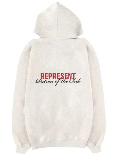 Represent Sweatshirt With Logo In White