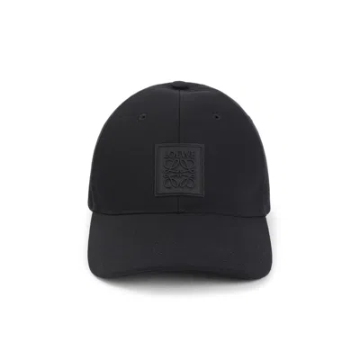 Loewe Anagram Patch Baseball Cap In Black