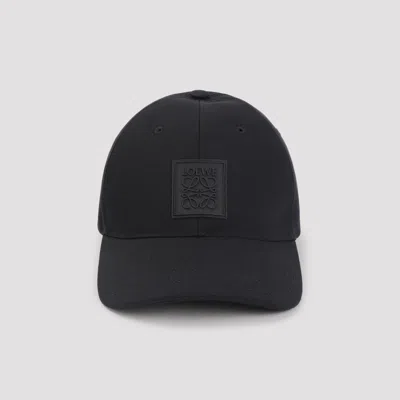 Loewe Anagram Patch Baseball Cap In Black