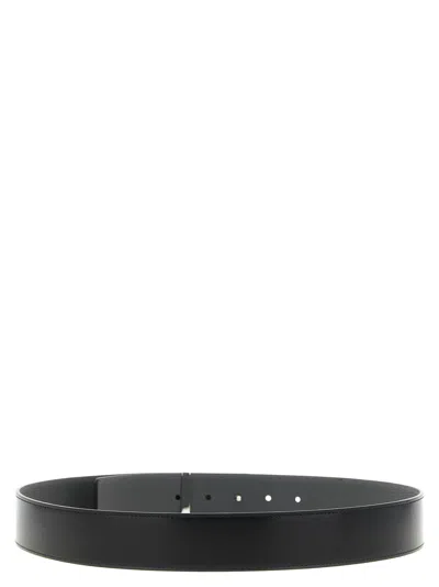 Givenchy Label Belts Multicolor In Black