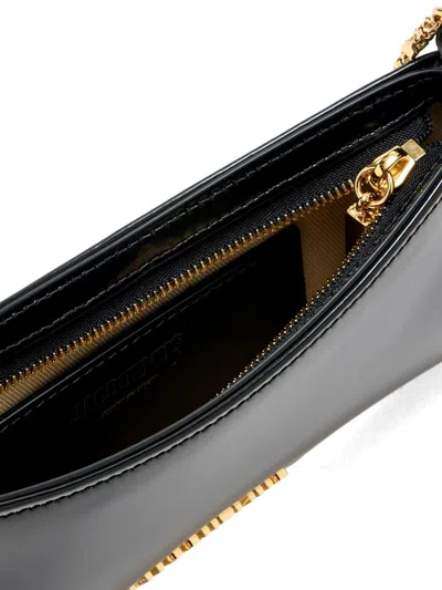 Jacquemus Ex 24hbaw00404ac18a01 Le Petit Bisou Chaine Shoulder Bags Black