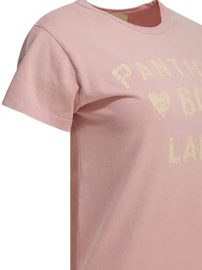 Valentino Garavani Printed Cotton T-shirt Clothing In Pink