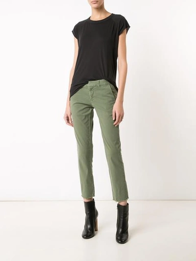 Shop Nili Lotan 'east Hampton' Pants In Green