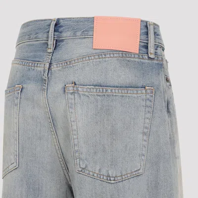 Acne Studios 1981 Distressed Jeans In Blue