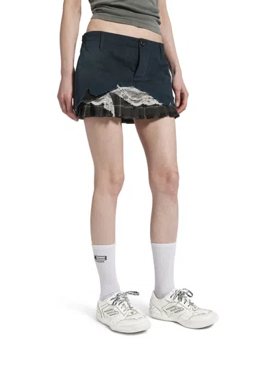 Balenciaga Women Hamptons Worn-out Leather Low-top Sneakers In Neutral