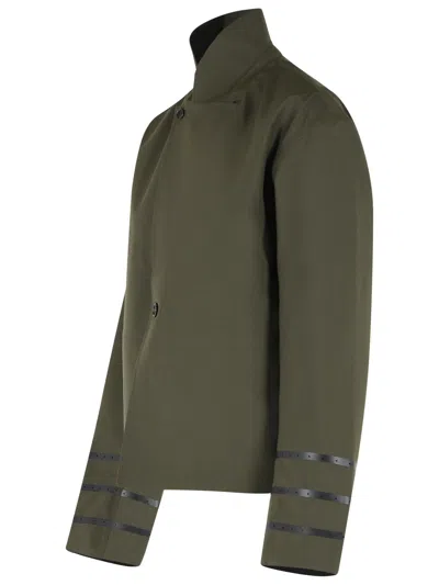 Coperni 'technical' Green Wool Blend Jacket In Green