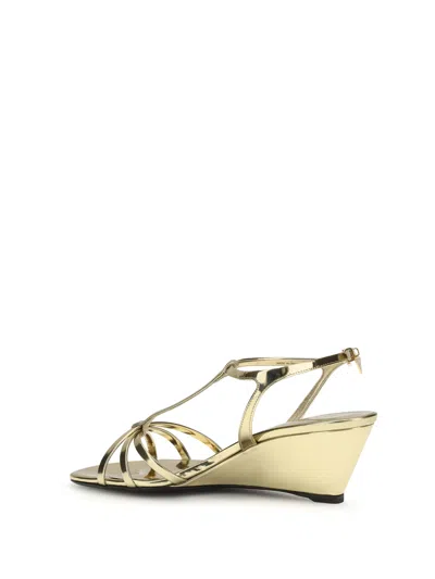 Prada Wedge Sandals In Multi