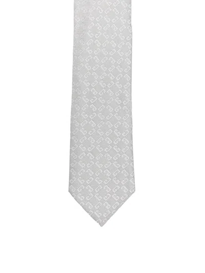Givenchy Patterned Tie In Gray