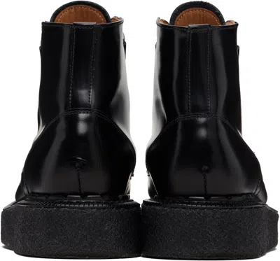 George Cox Black Skipton Boots In Black