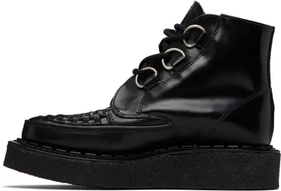 George Cox Black Skipton Boots In Black