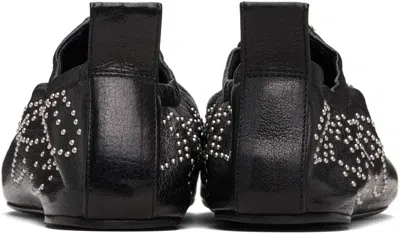 Chloé Low Top Sneakers Pull Tab Round Toe In Black