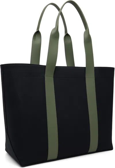 Givenchy Large Canvas Tote Bag Rectangular Handles In Black