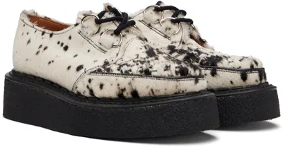 George Cox Black & Off-white Skipton Derbys In Multi