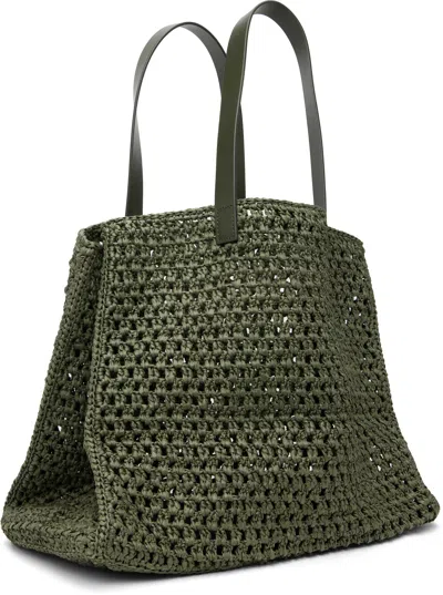 Anine Bing Large Rio Tote In Green