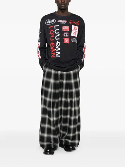 Lựu Đạn Printed Sweatshirt In Black