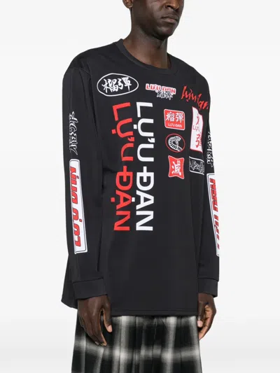 Lựu Đạn Printed Sweatshirt In Black