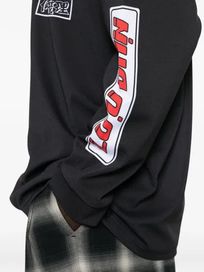 Lựu Đạn Printed Sweatshirt In Black