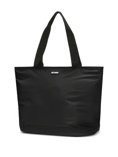 K-way Clere Tote Bag In Black