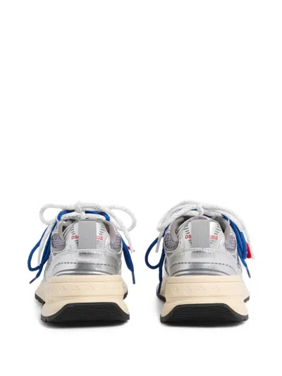 Dsquared2 Mesh Panel Sprinter Sneakers In Multi
