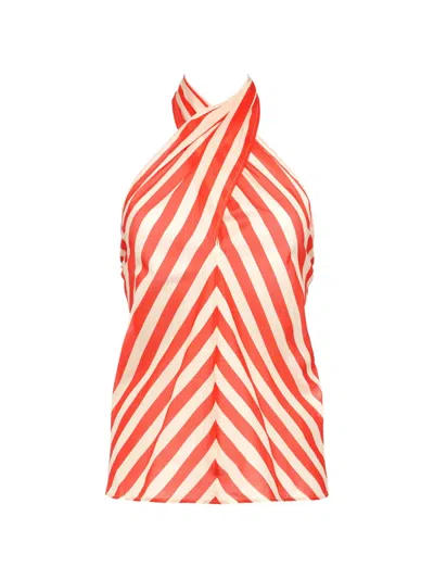 Eres Alter-ego Blouse In Red